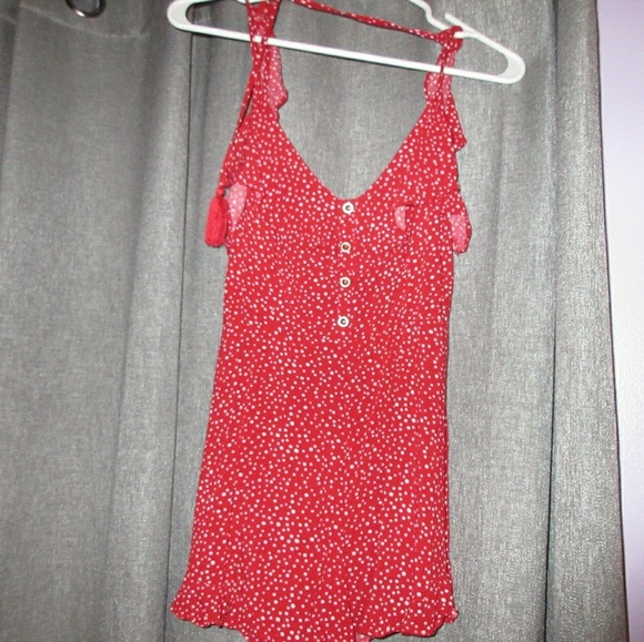 Red M Romper - Picture 4 of 8